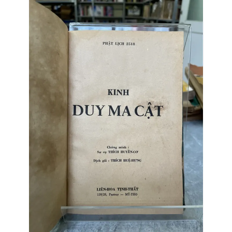 KINH DUY MA CẬT - THÍCH HUỆ HƯNG 753261