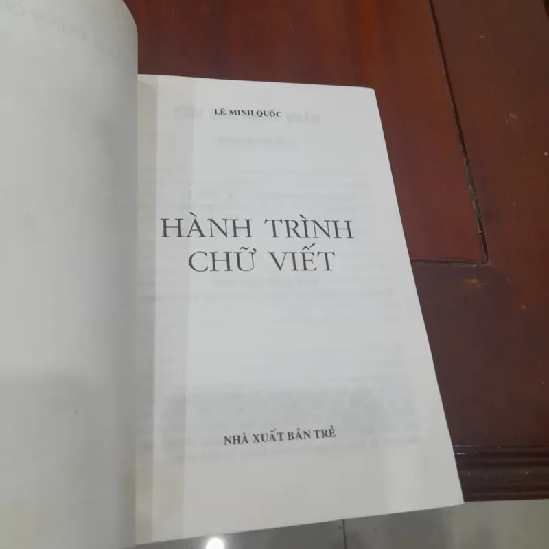 Lê Minh Quốc - HÀNH TRÌNH CHỮ VIẾT 1028994