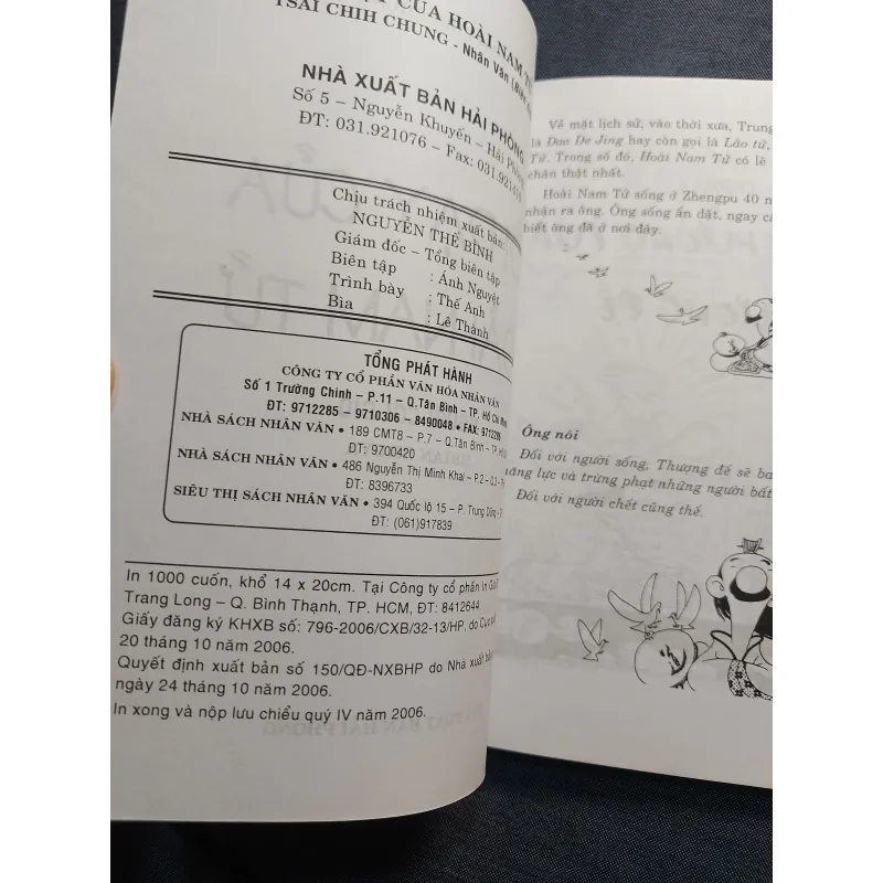 LỜI DẠY CỦA HOÀI NAM TỬ - NGƯỜI CƯỠI GIÓ 931724