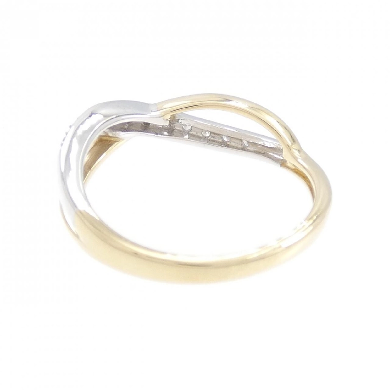 Nhẫn kim cương K14YG/K14WG 671524