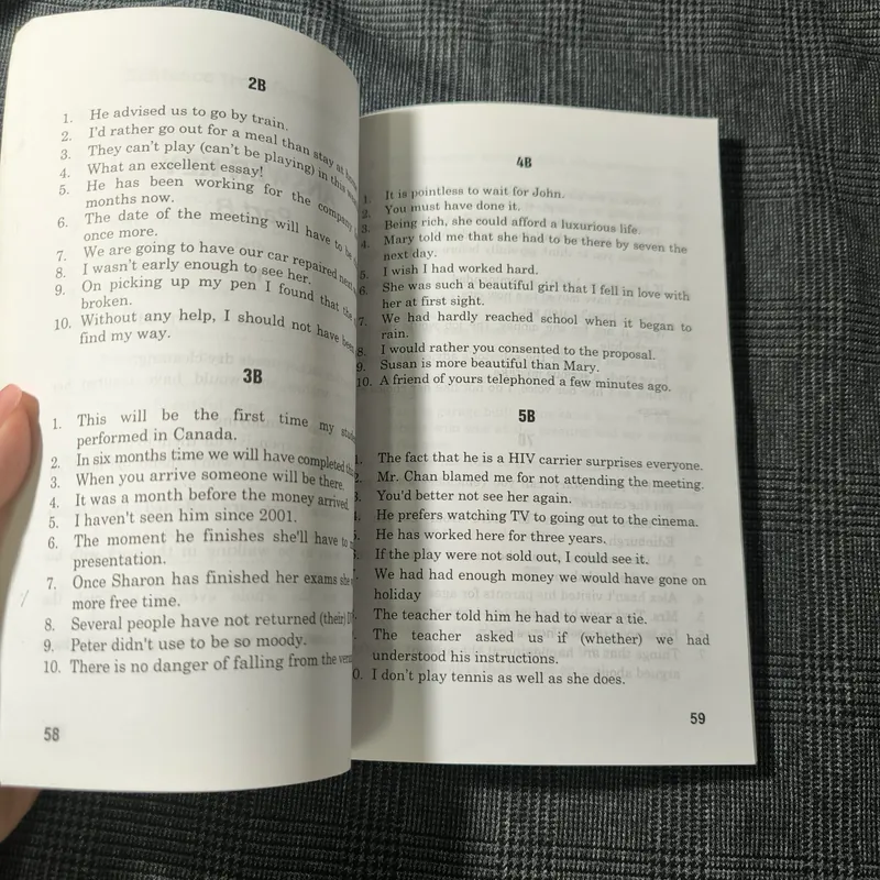 Bài tập Biến đổi câu tiếng Anh (English exercises: Sentence transformation) 590841