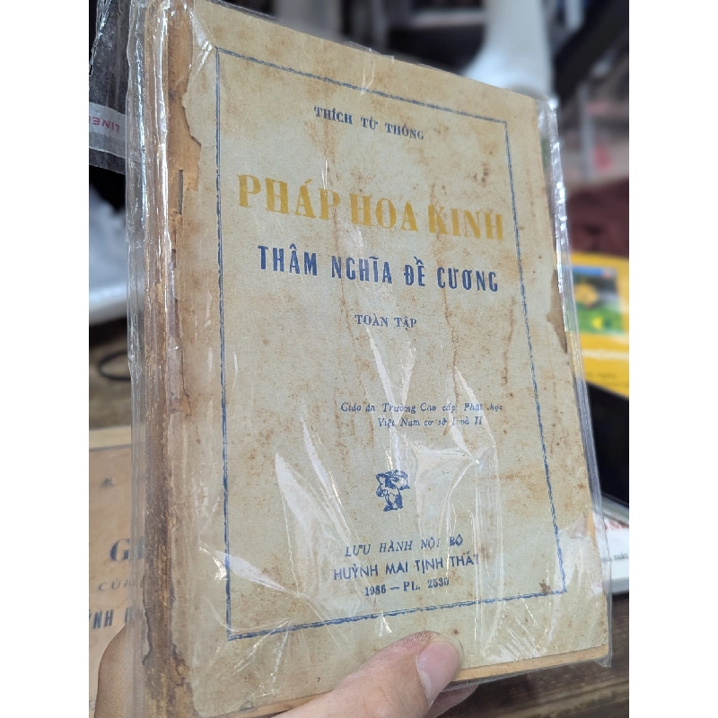 Pháp Hoa Kinh thâm nghĩa đề cương - Thích Từ Thông 470128