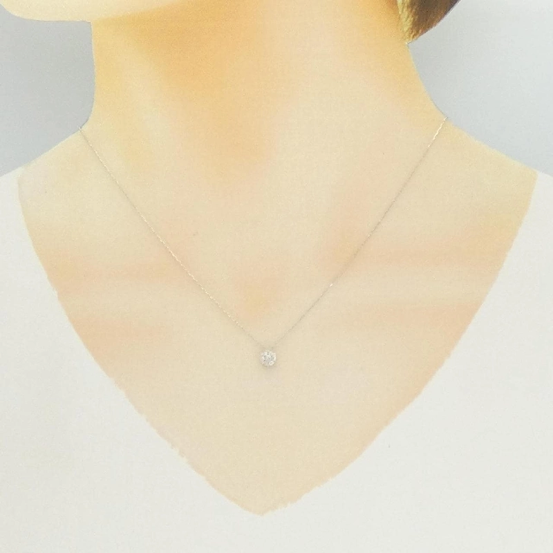 Dây chuyền kim cương PT900 0.10CT - Hàng hiệu Chính hãng 856859