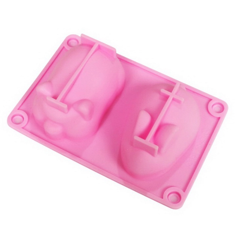 Khuôn silicon làm bánh bao, bánh trôi nước, rau câu thỏ con, heo mập - Mã số 1021 336013
