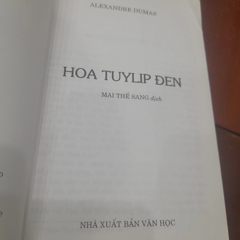 Alexandre Dumas - HOA TUYLIP ĐEN 381986