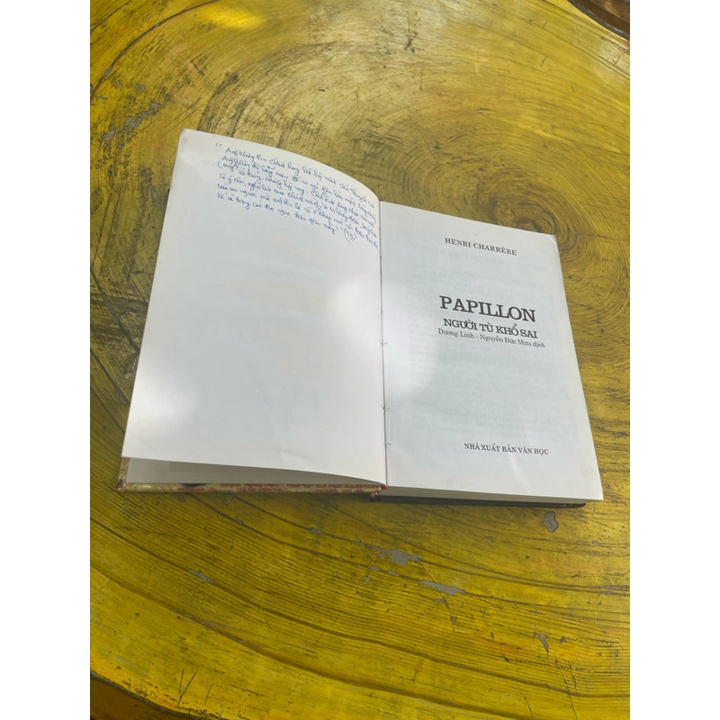 PAPILLON NGƯỜI TÙ KHỔ SAI- henri charriere 536645