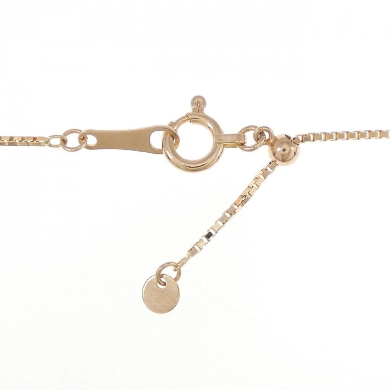 K18PG Dây chuyền kim cương hình trái tim Pavé 0.55CT - Hàng hiệu Chính hãng 862024