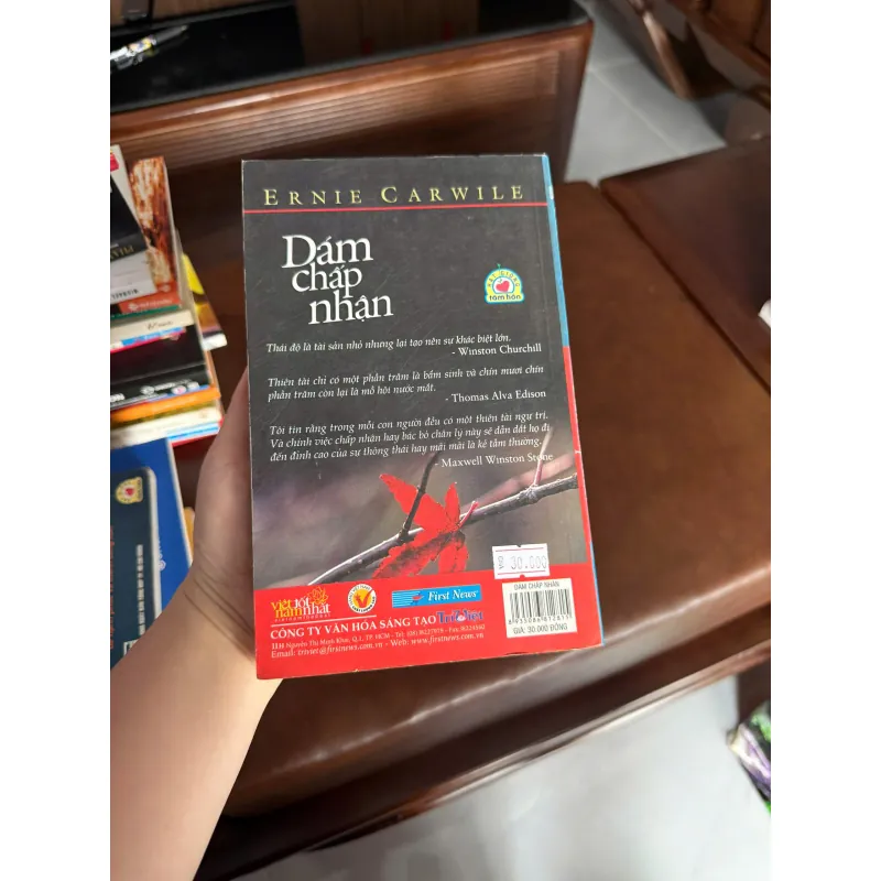 DÁM CHẤP NHẬN – ERNIE CARWILE - K4 1024905