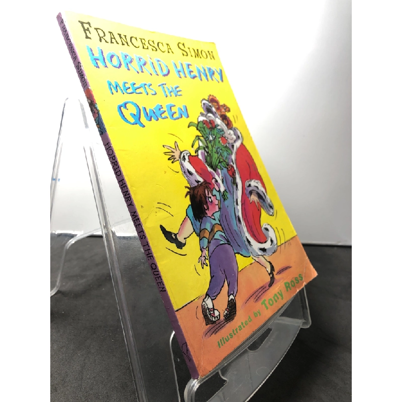 Horrid henry meets the queen mới 85% bẩn nhẹ Francesca Simon HPB1508 NGOẠI VĂN 458580