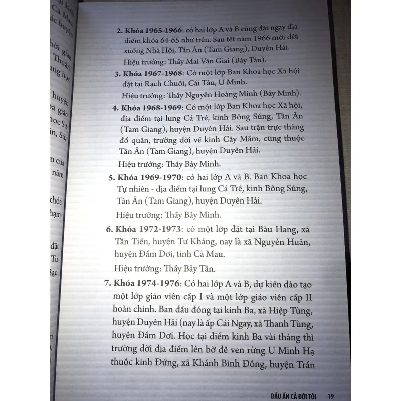 Tập hồi ký Trường Sư phạm Tây Nam Bộ - Dấu ấn cả đởi tôi 708211