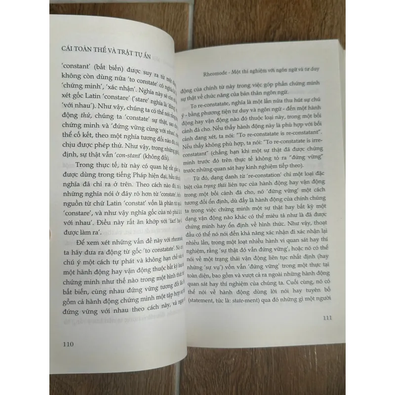 Cái Toàn Thể Và Trật Tự Ẩn - David Bohm (Hiếu Tân dịch, NXB Tri Thức) 731610