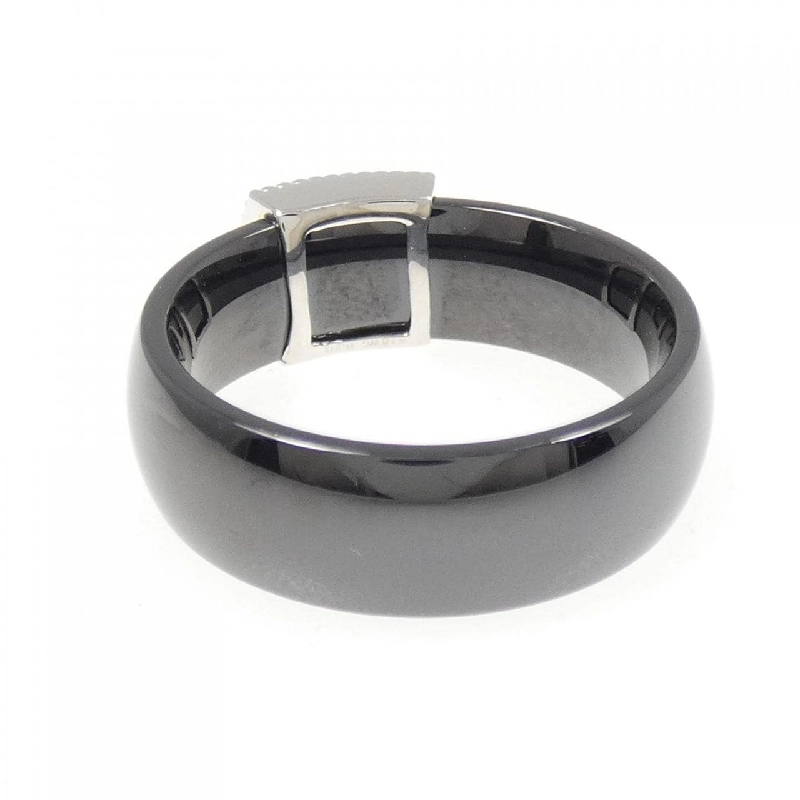 K18WG/Nhẫn kim cương gốm 0.20CT 665530