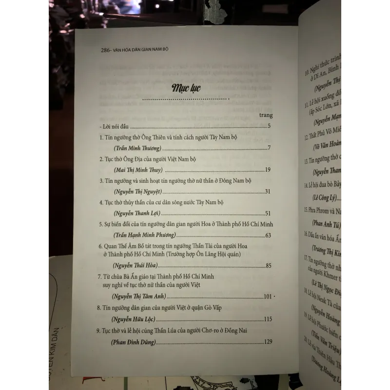 Văn hoá dân gian Nam Bộ - Tín ngưỡng dân gian 1003436