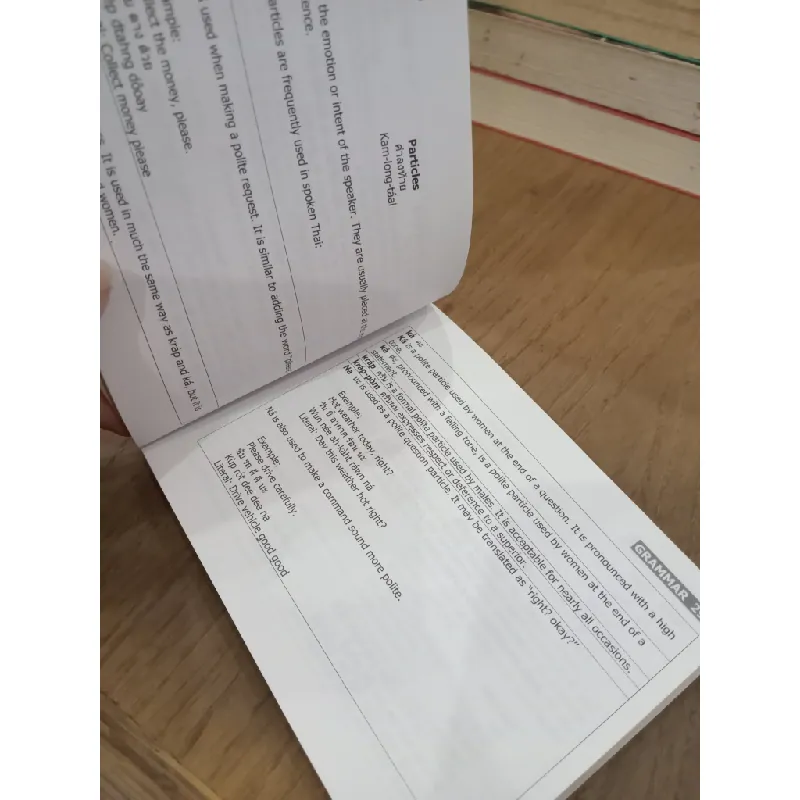 Thai phrase book with tones 698882