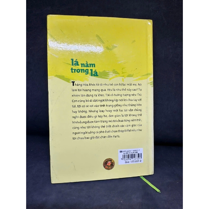 [Phiên Chợ Sách Cũ] Lá Nằm Trong Lá (Ấn bản đặc biệt - Bìa cứng) (Có chữ ghi trang đầu) - Nguyễn Nhật Ánh H0606, 2011 SBM 525973
