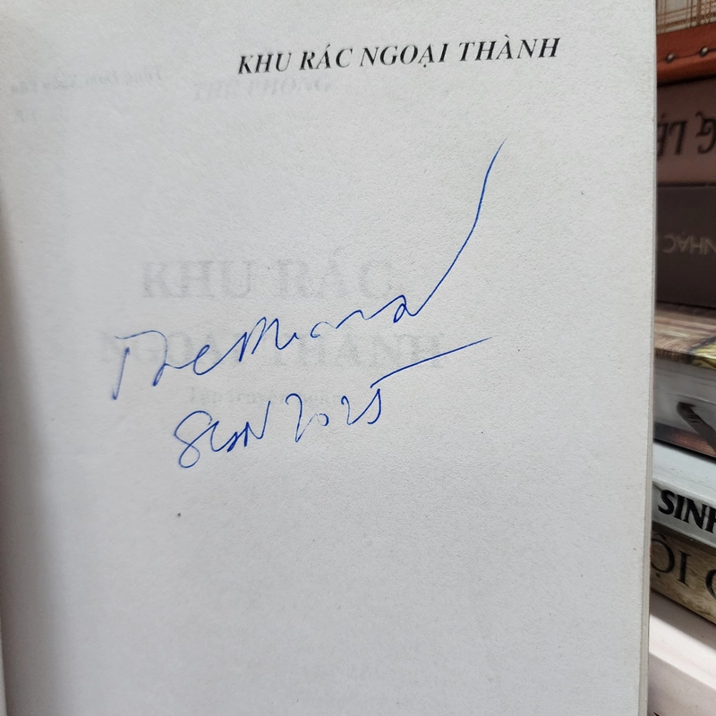 Khu rác ngoại thành | thủ bút nhà văn trước 1975 Thế Phong  447638