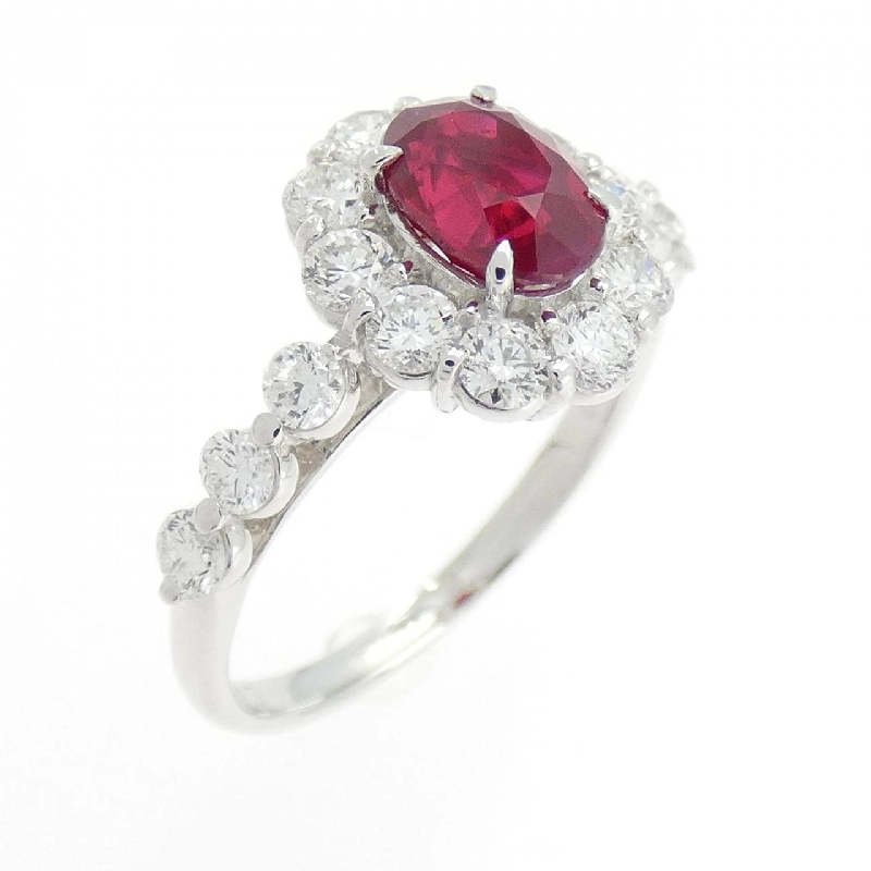 Nhẫn Ruby PT900 1.06CT Xuất xứ từ Myanmar - Hàng hiệu Chính hãng 855072