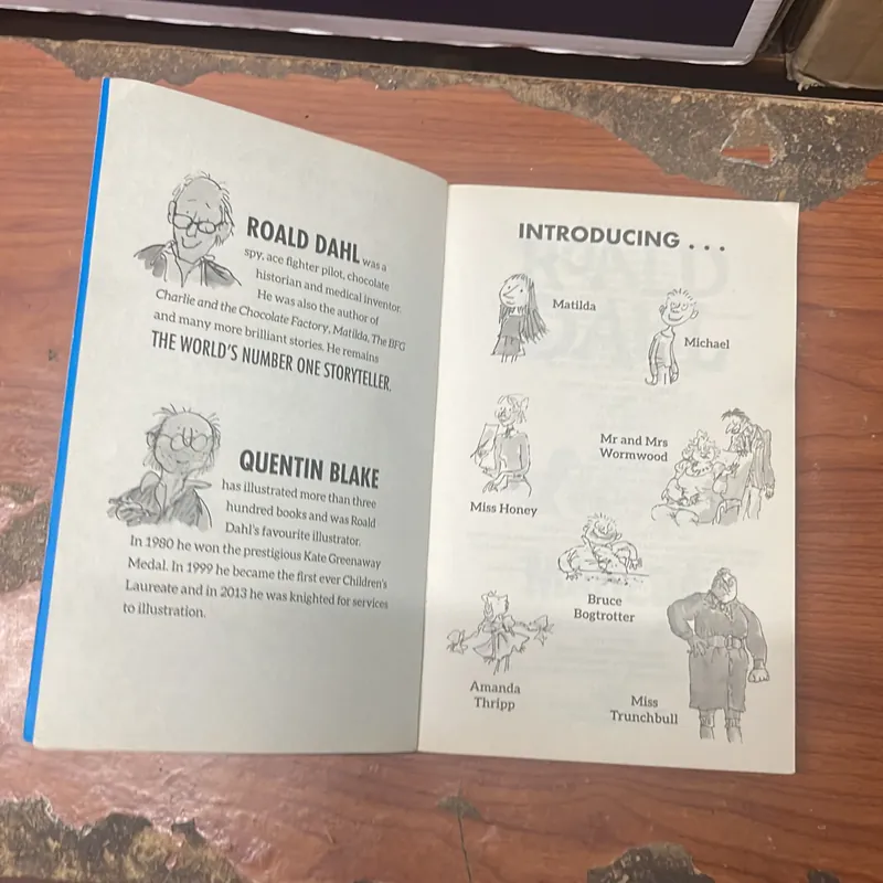 ROALD DAHL MATILDA ILLUSTRATED BY QUENTIN BLAKE 674760