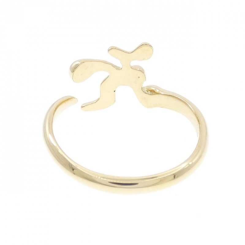 Nhẫn K18YG Chữ K - Hàng hiệu Chính hãng 847513