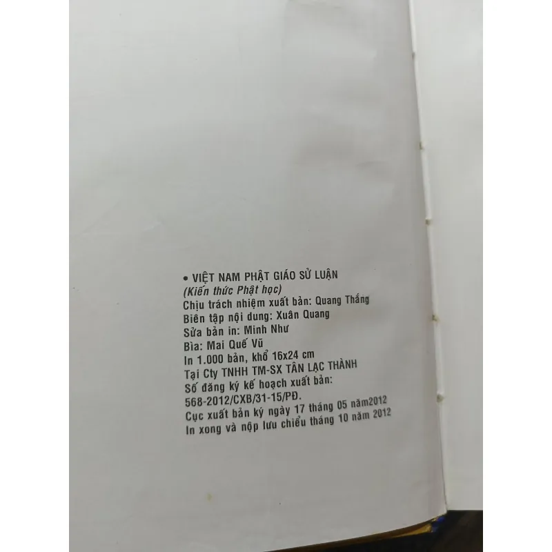 Việt Nam Phật giáo sử luận - Nguyễn Lang 974915