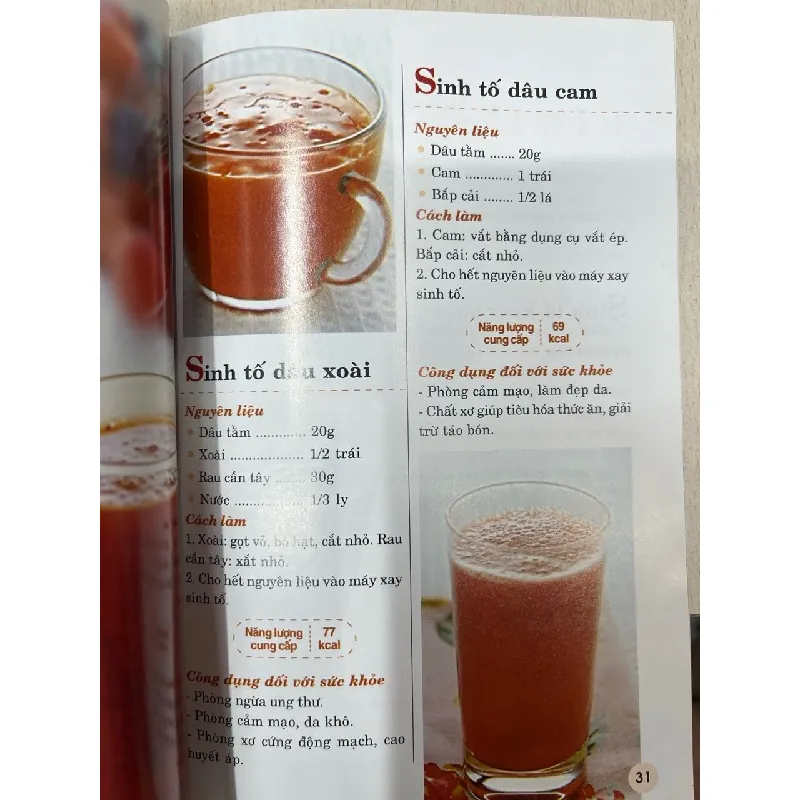 Sinh tố trái cây trị bệnh và làm đẹp - Quỳnh Hương 714479