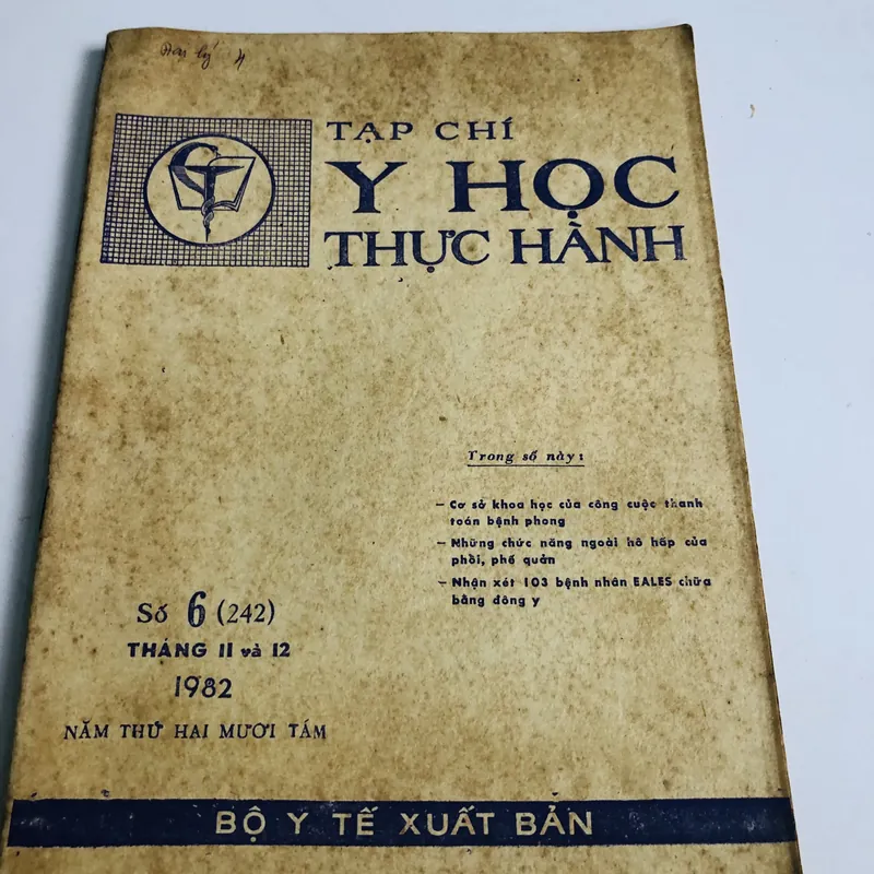 5 CUỐN BÁO Y HỌC THỰC HÀNH - DƯỢC HỌC  700899
