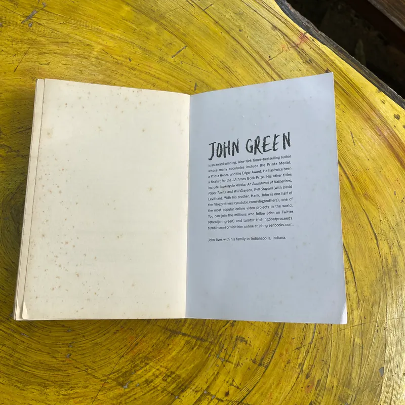 THE FAULT IN OUR STARS-JOHN GREEN 561836
