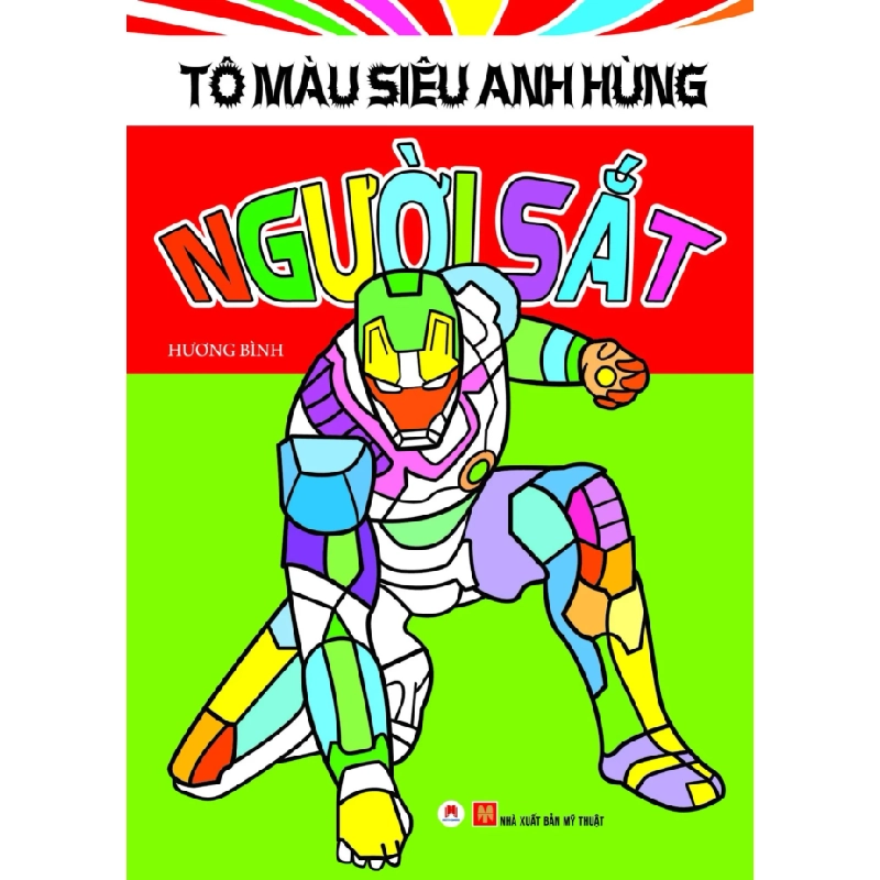 Tô màu siêu anh hùng - Người sắt (HH) Mới 100% HCM.PO Độc quyền - Thiếu nhi 216112