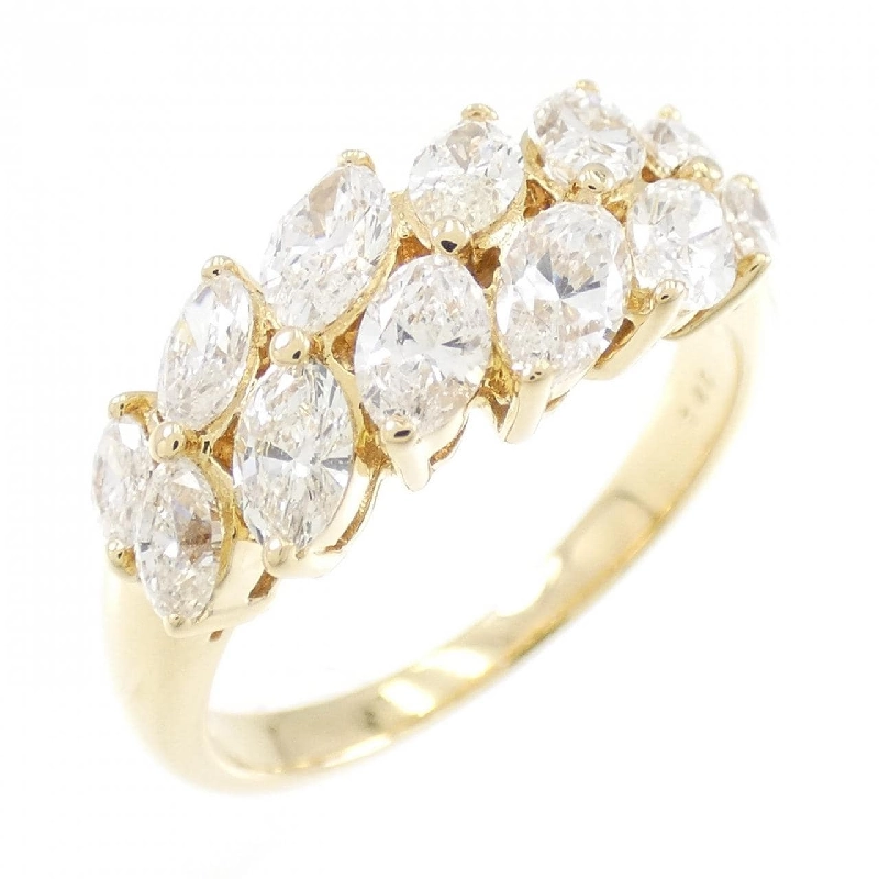 Nhẫn kim cương K18YG 1.40CT 672971