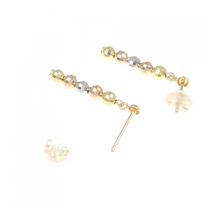 K18 Ba màu Bông tai - Hàng hiệu Chính hãng 870407