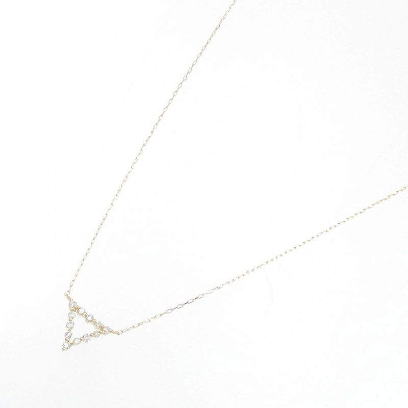 Dây chuyền kim cương K18YG 0.10CT - Hàng hiệu Chính hãng 863467