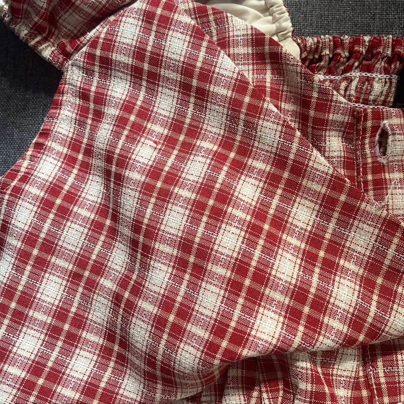 Áo caro đỏ the c.i.u 1010055