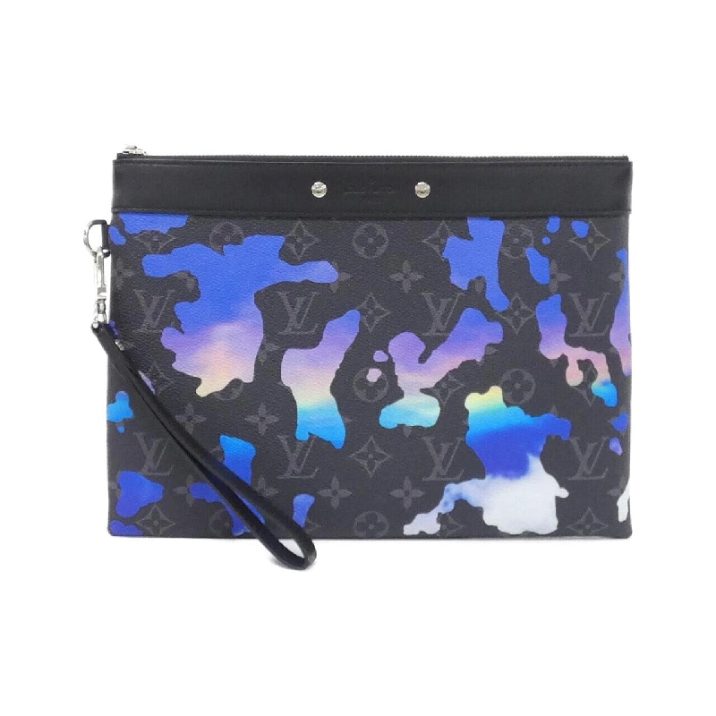 Túi xách Louis Vuitton Monogram Eclipse (Phòng có tầm nhìn) Pochette To Go M81848 615740