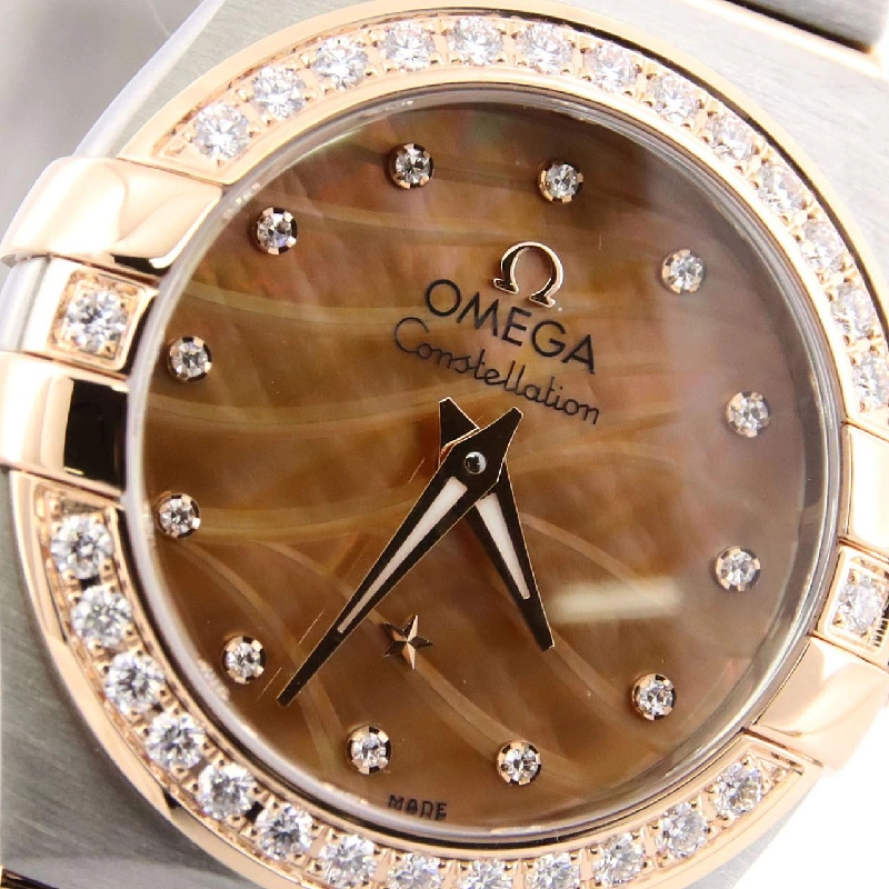 Đồng hồ Omega Constellation Plume RG Combi/D･12P 123.25.24.60.57.002 SSxPG Quartz - Hàng hiệu Chính hãng 876293