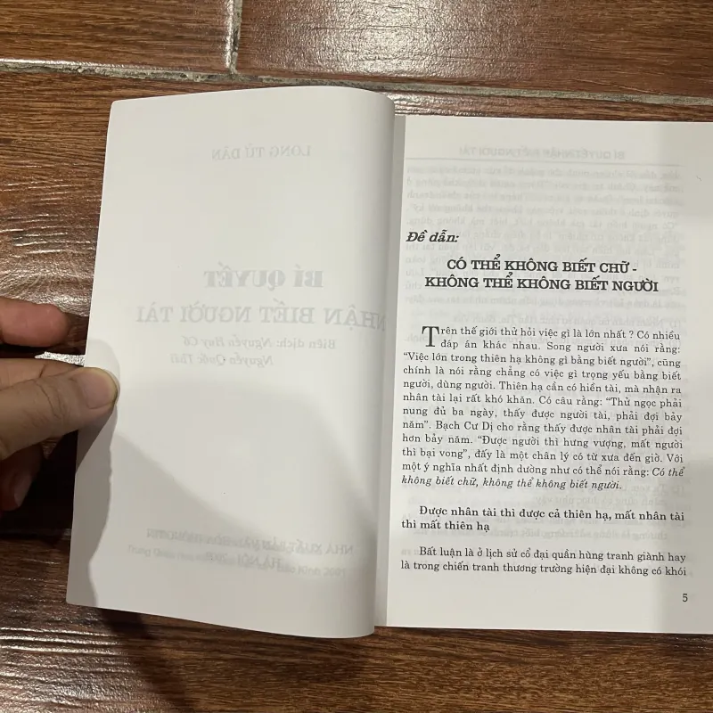 Bí Quyết Nhận Biết Người Tài (8) 1006070