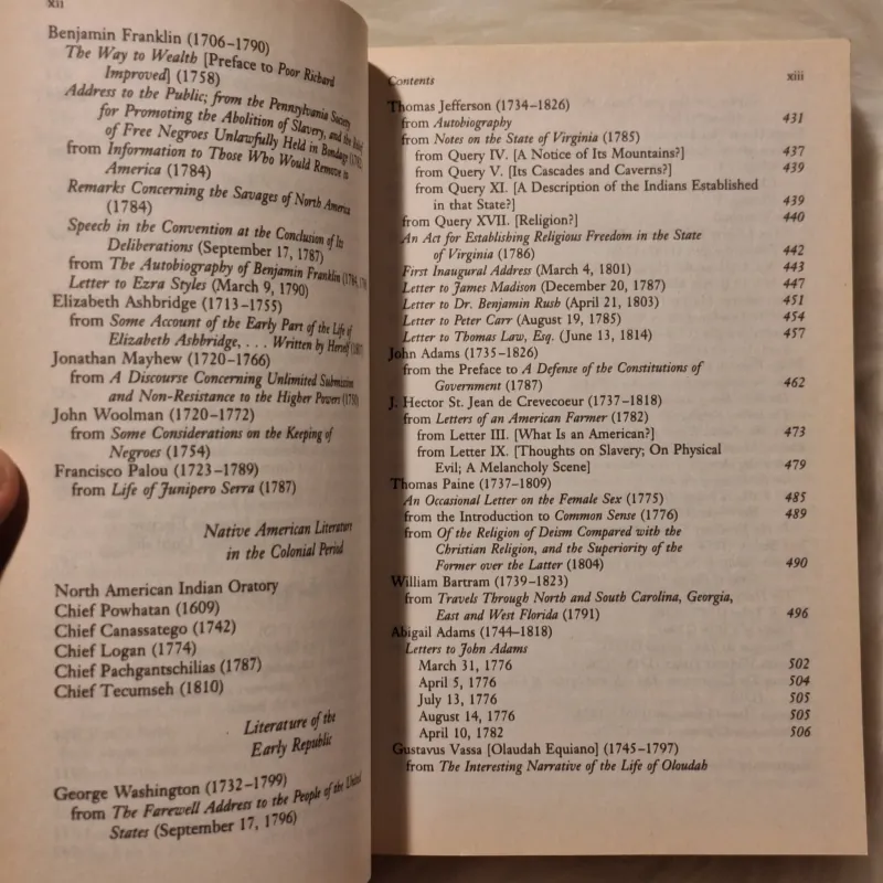 Early American Writing 783187