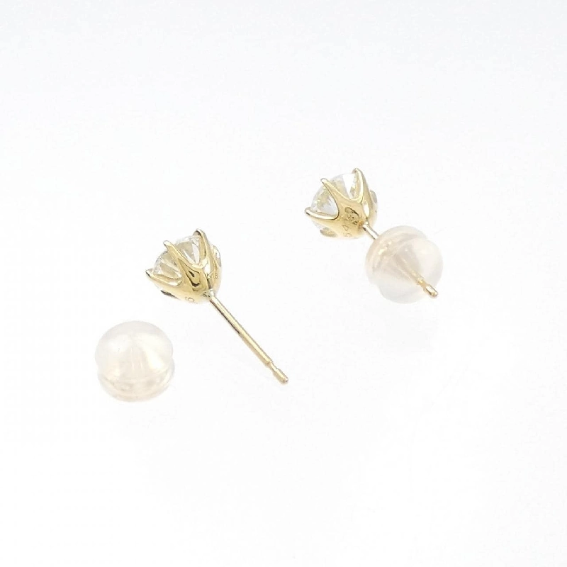 K18YG Bông tai kim cương 0.542CT 0.536CT H SI2 VG - Hàng hiệu Chính hãng 871814