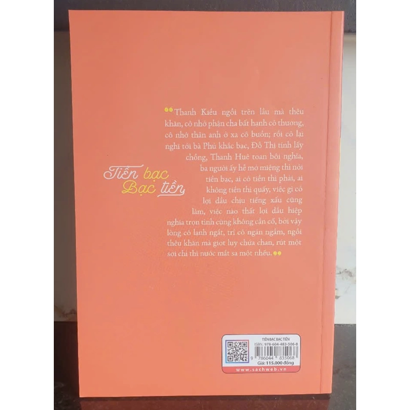 Tiền Bạc Bạc Tiền- Hồ Biểu Chánh 446803