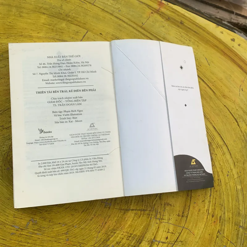 THIÊN TÀI BÊN TRÁI, KẺ ĐIÊN BÊN PHẢI- Cao Minh 789723