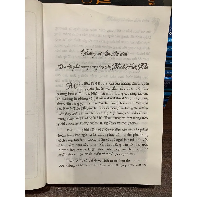 Tường vi đêm đầu tiên - Minh Hiểu Khê 695901