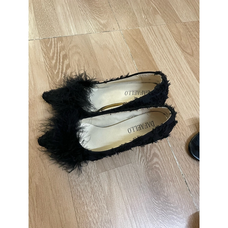 giày cao gót 5 phân pha lông sz 37 305219