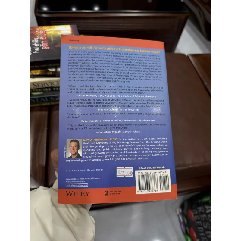 THE NEW RULES OF MARKETING & PR – DAVID MEERMAN SCOTT- K3 1011380