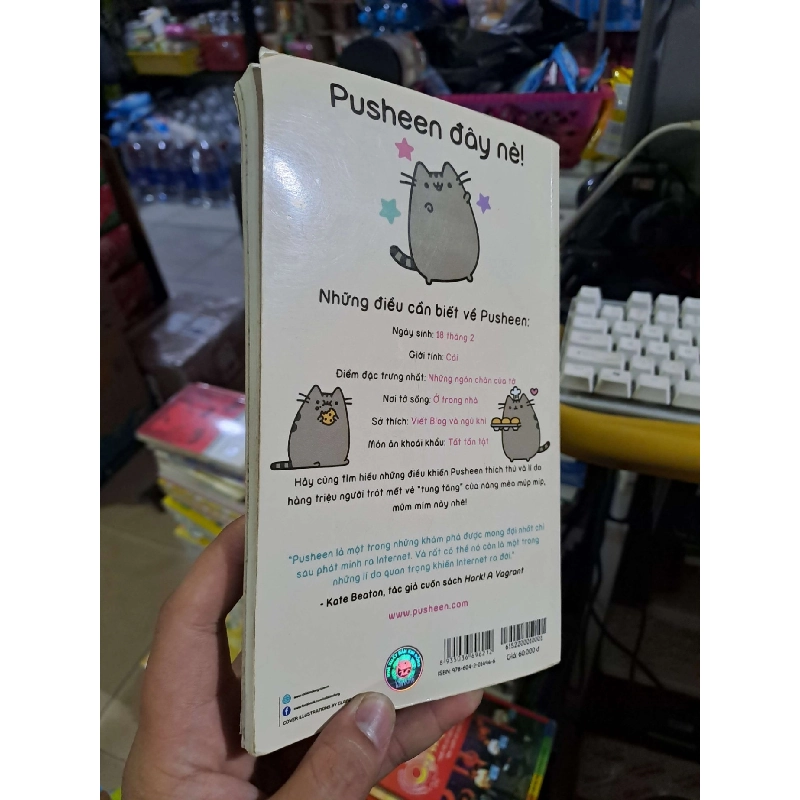 Tớ là mèo Pusheen - Belton - 2015 mới 80% có viết - TRUYỆN TRANH - HCM0111 924130