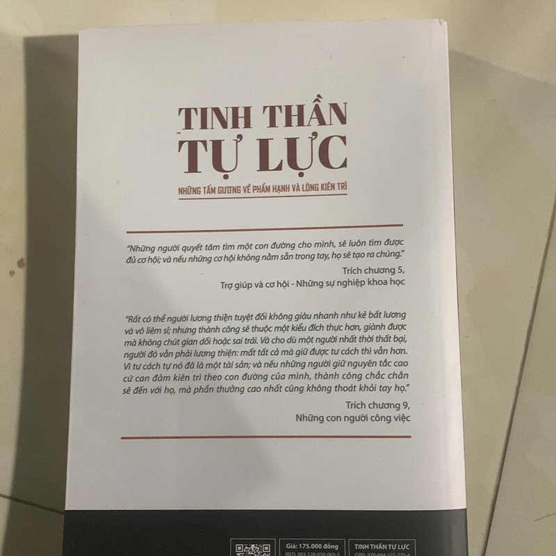 Tinh thần tự lực - những tấm gương về phẩm hạnh và lòng kiên trì 294807