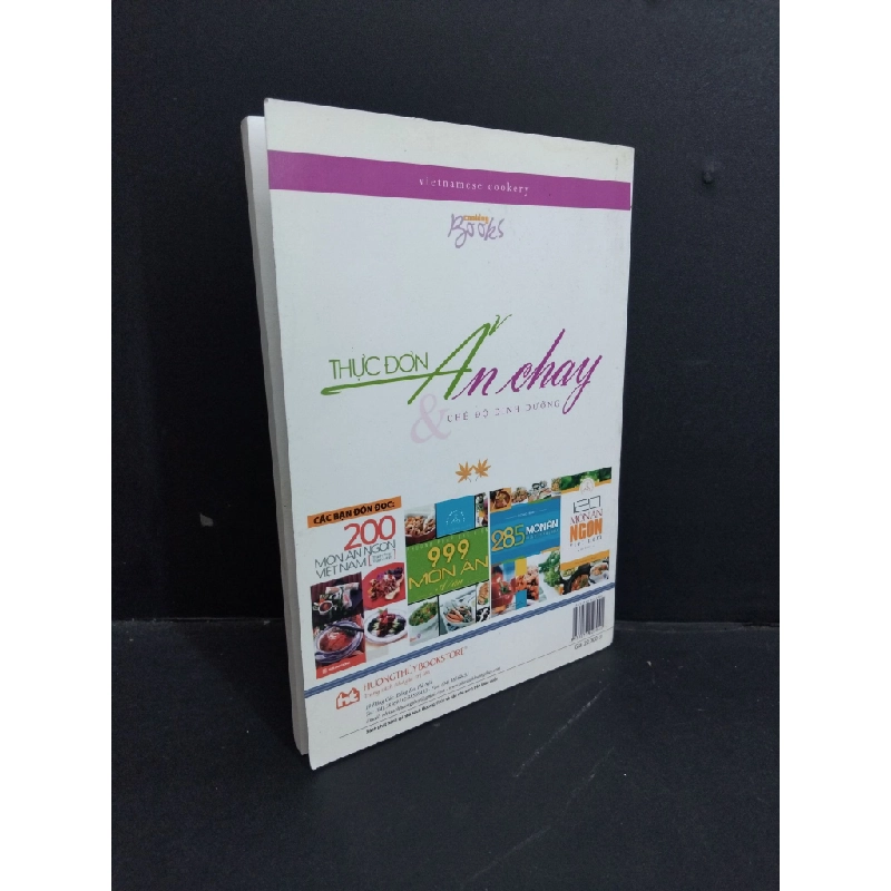 [Phiên Chợ Sách Cũ] Thực đơn ăn chay và chế độ dinh dưỡng 2012 2303 429322