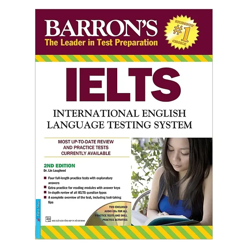 Sách - Barron's IELTS International English - Dr Lin Lougheed 701415