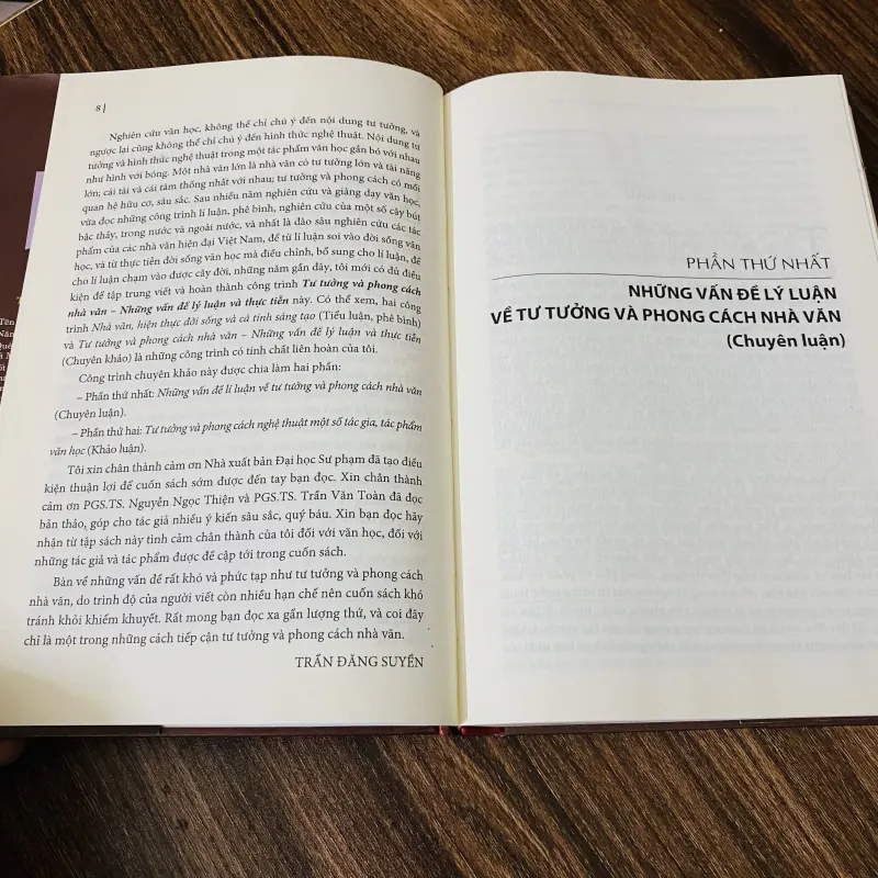 Tư tưởng và phong cách nhà văn - Trần Đăng Suyễn (bìa cứng)  927892