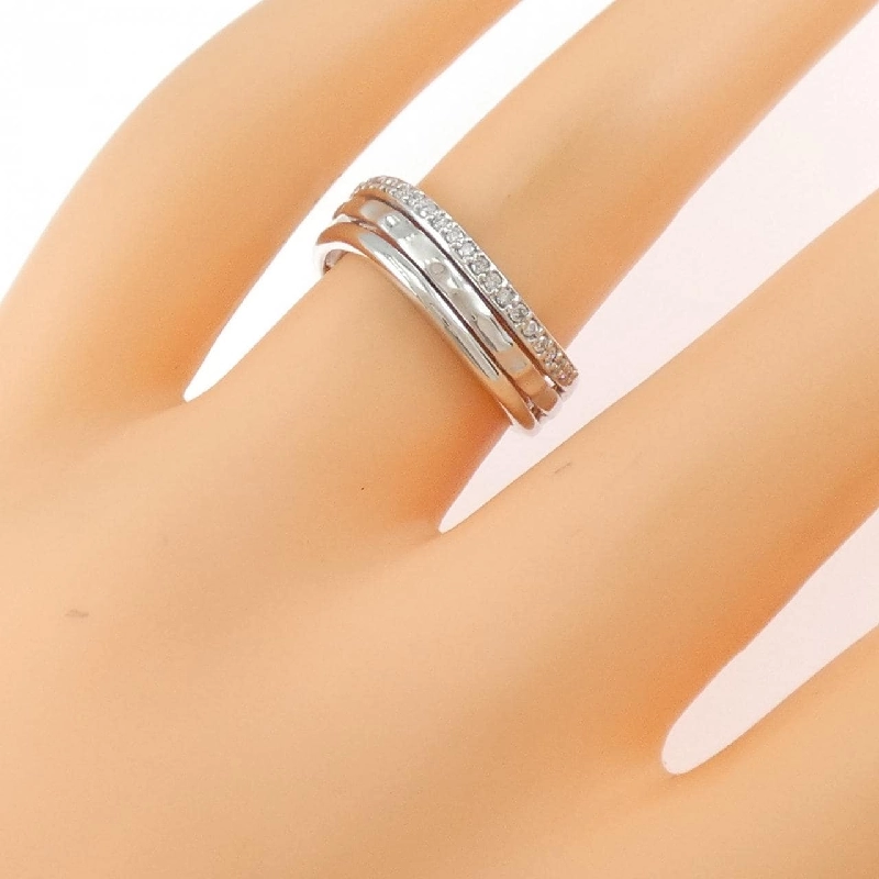 Nhẫn kim cương K18WG 0.10CT 668417