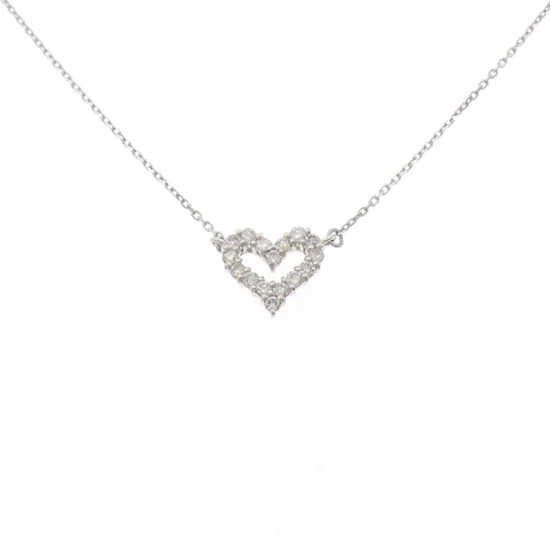 Dây chuyền kim cương hình trái tim PT900/PT850 0.30CT - Hàng hiệu Chính hãng 857766