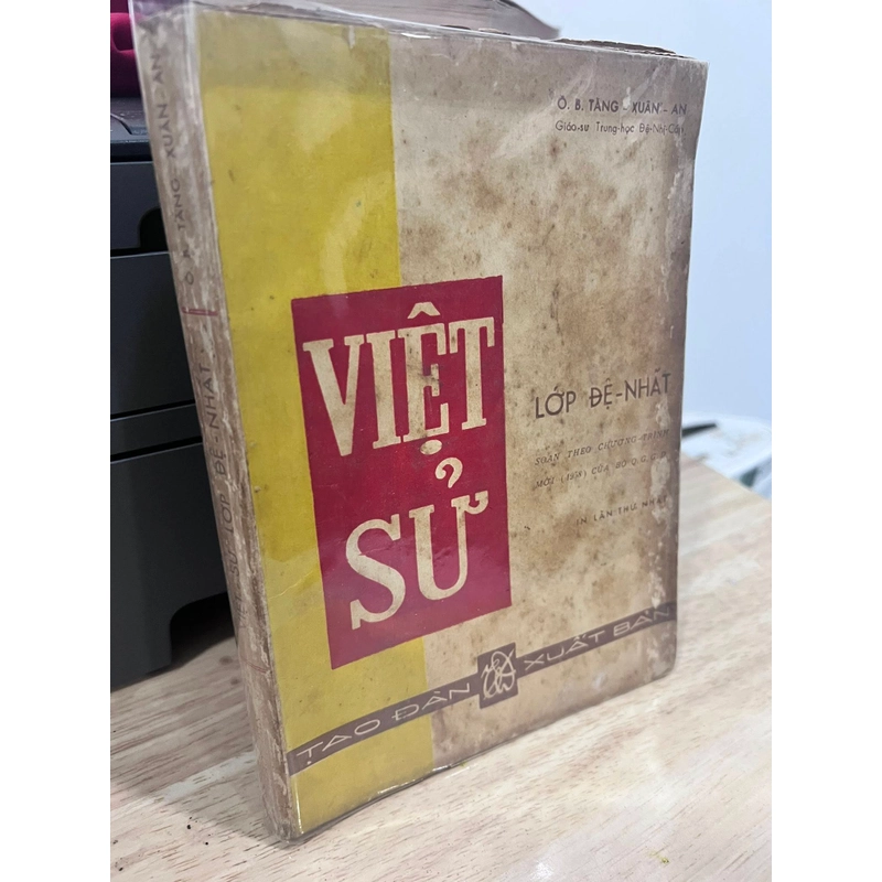 việt sử lớp đệ nhất - tăng xuân an 446096